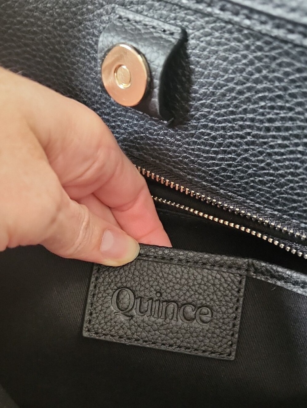 Quince Vivienne Work Tote - Picture 2 of 7